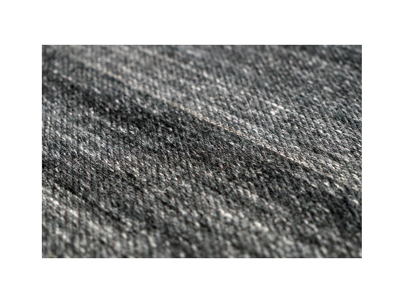 Tapis Jacquard à Poils Courts "Phoenix" Anthracite 200 x 290 cm