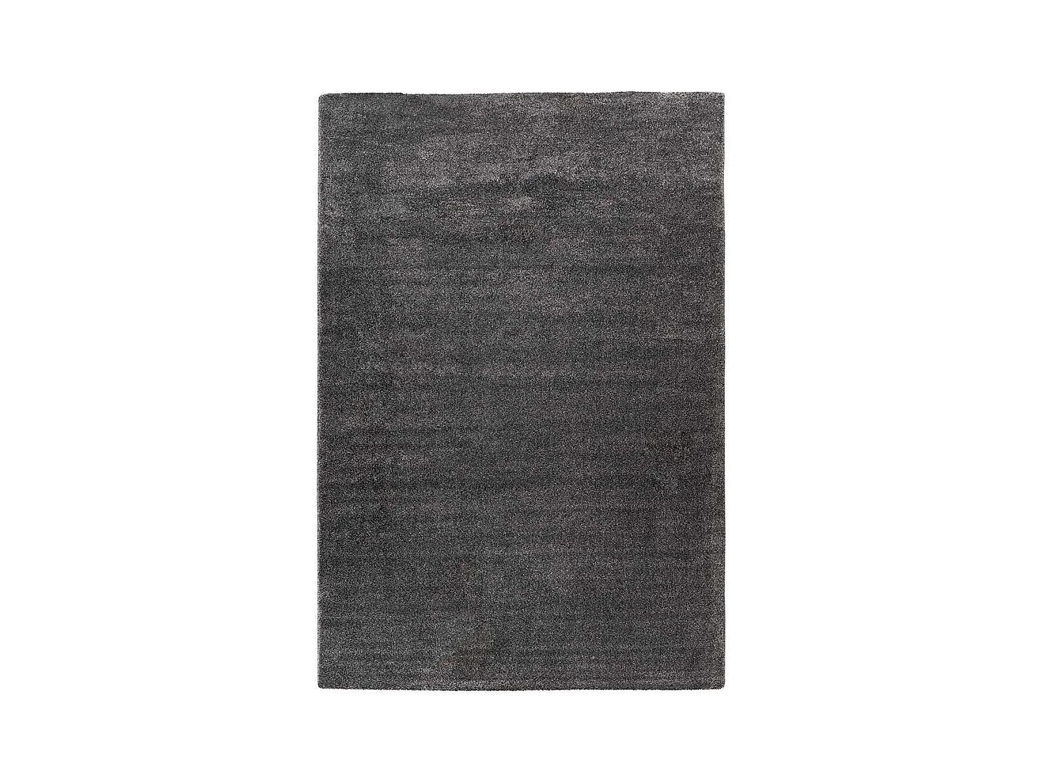 Tapis Tissé Shaggy à Poils Longs "Nila" Anthracite 160 x 230 cm