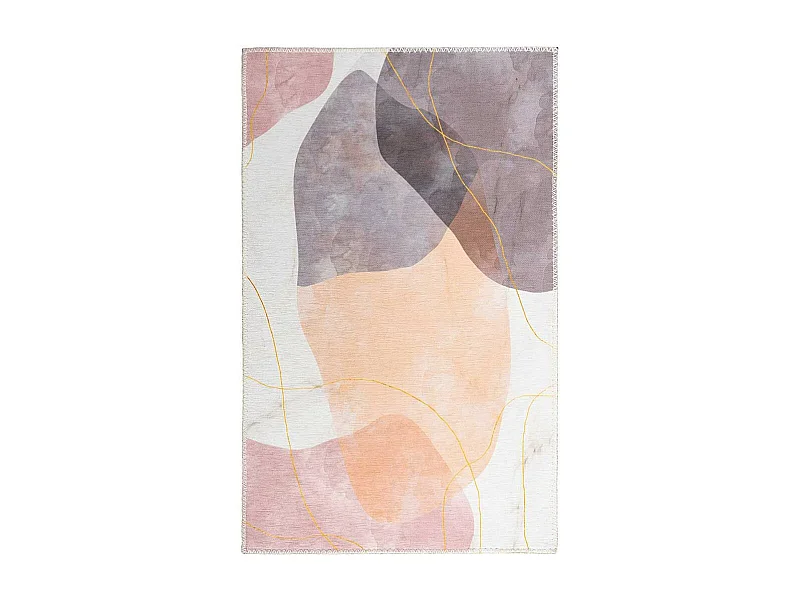 Tapis Tissé à Poils Plats "Picassa III" Multicolore 80 x 150 cm