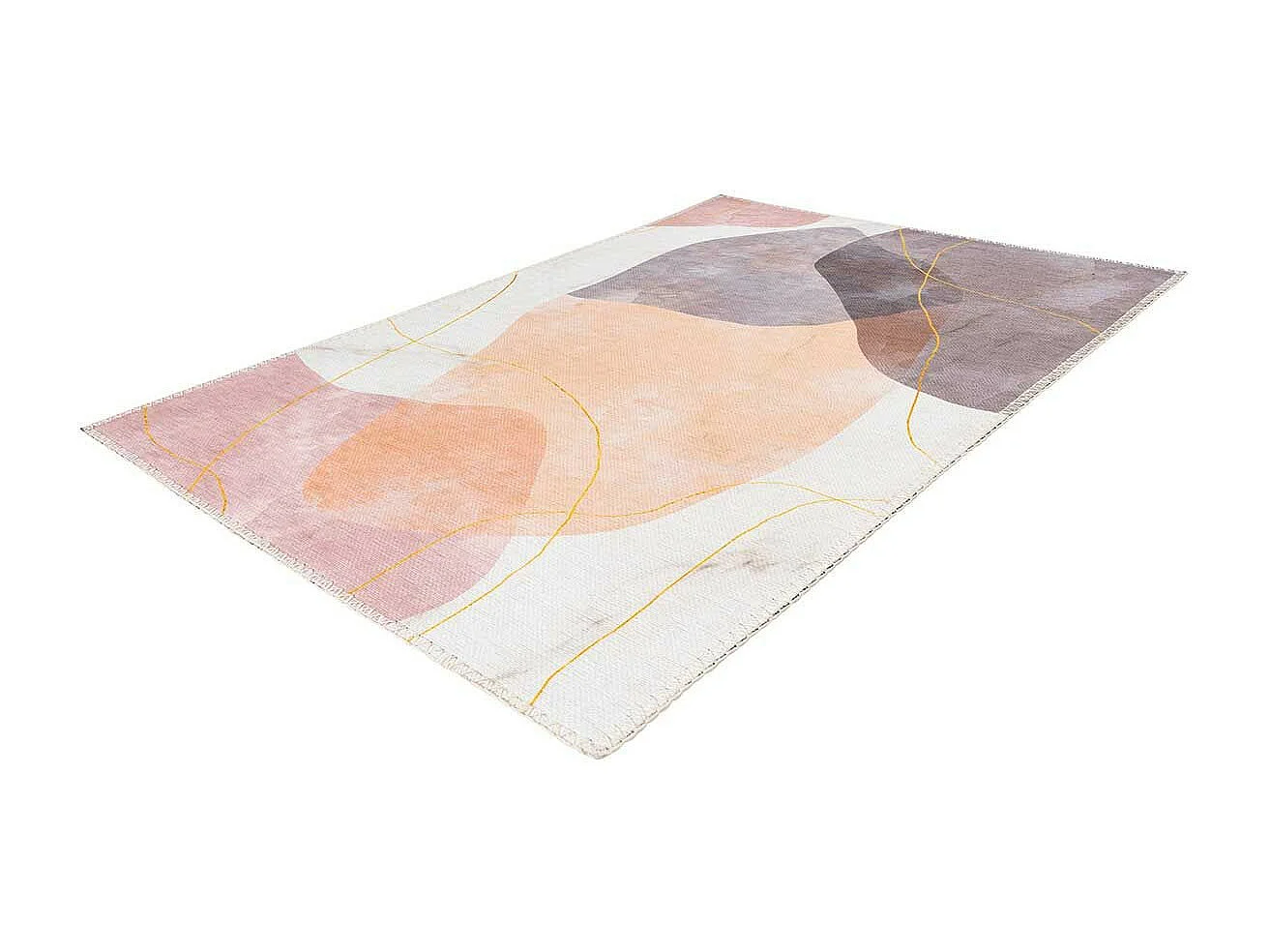 Tapis Tissé à Poils Plats "Picassa III" Multicolore 80 x 150 cm
