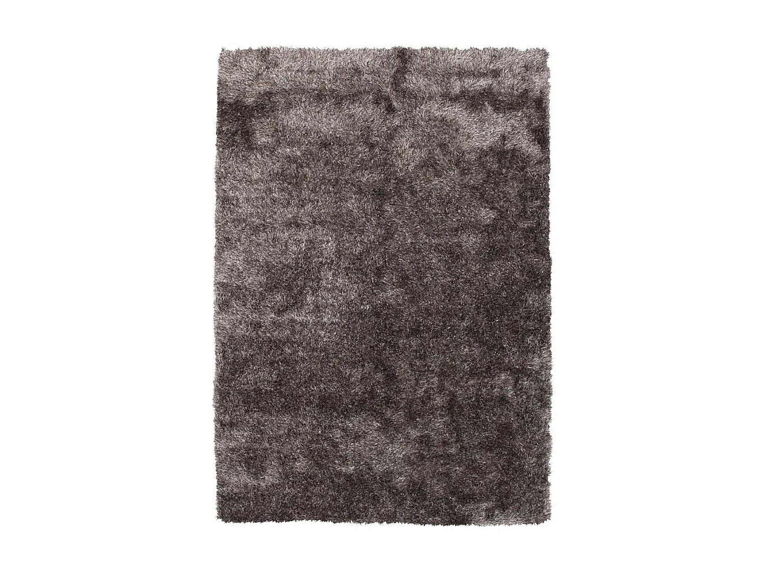 Tapis Shaggy Fait Main "Diamond" Champagne 80 x 150 cm