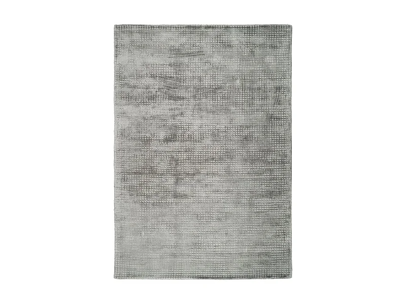 Tapis Déco Tissé à la Main "Bridget" Argent 120 x 170 cm