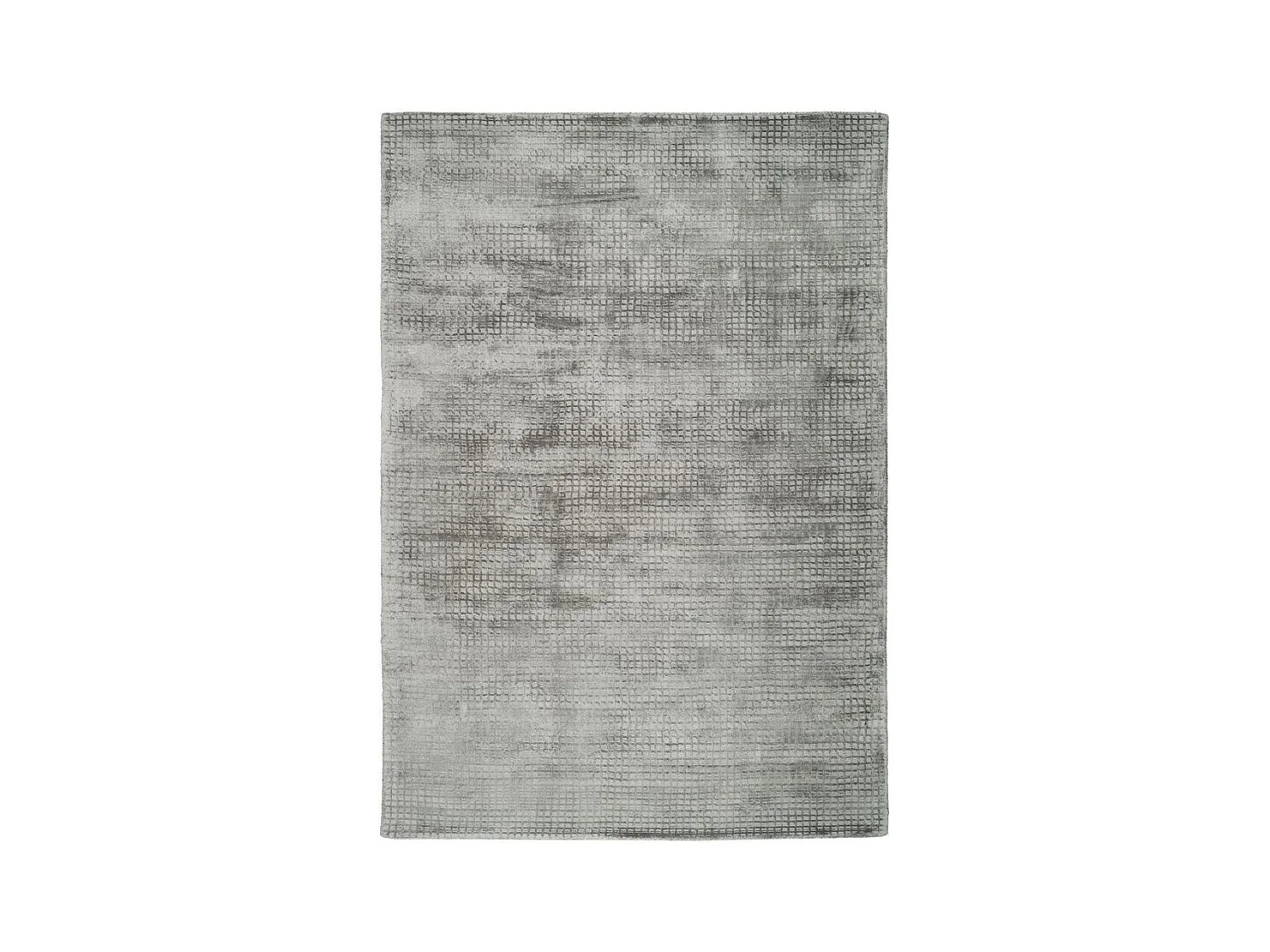Tapis Déco Tissé à la Main "Bridget" Argent 120 x 170 cm