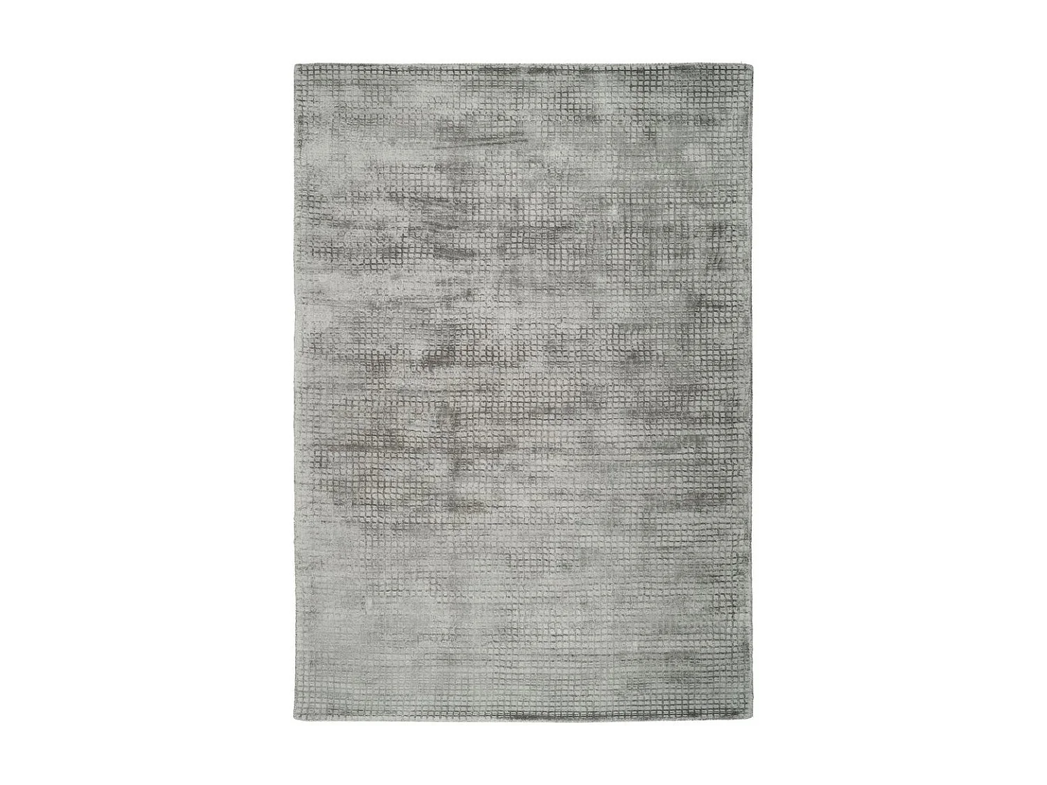 Tapis Déco Tissé à la Main "Bridget" Argent 120 x 170 cm