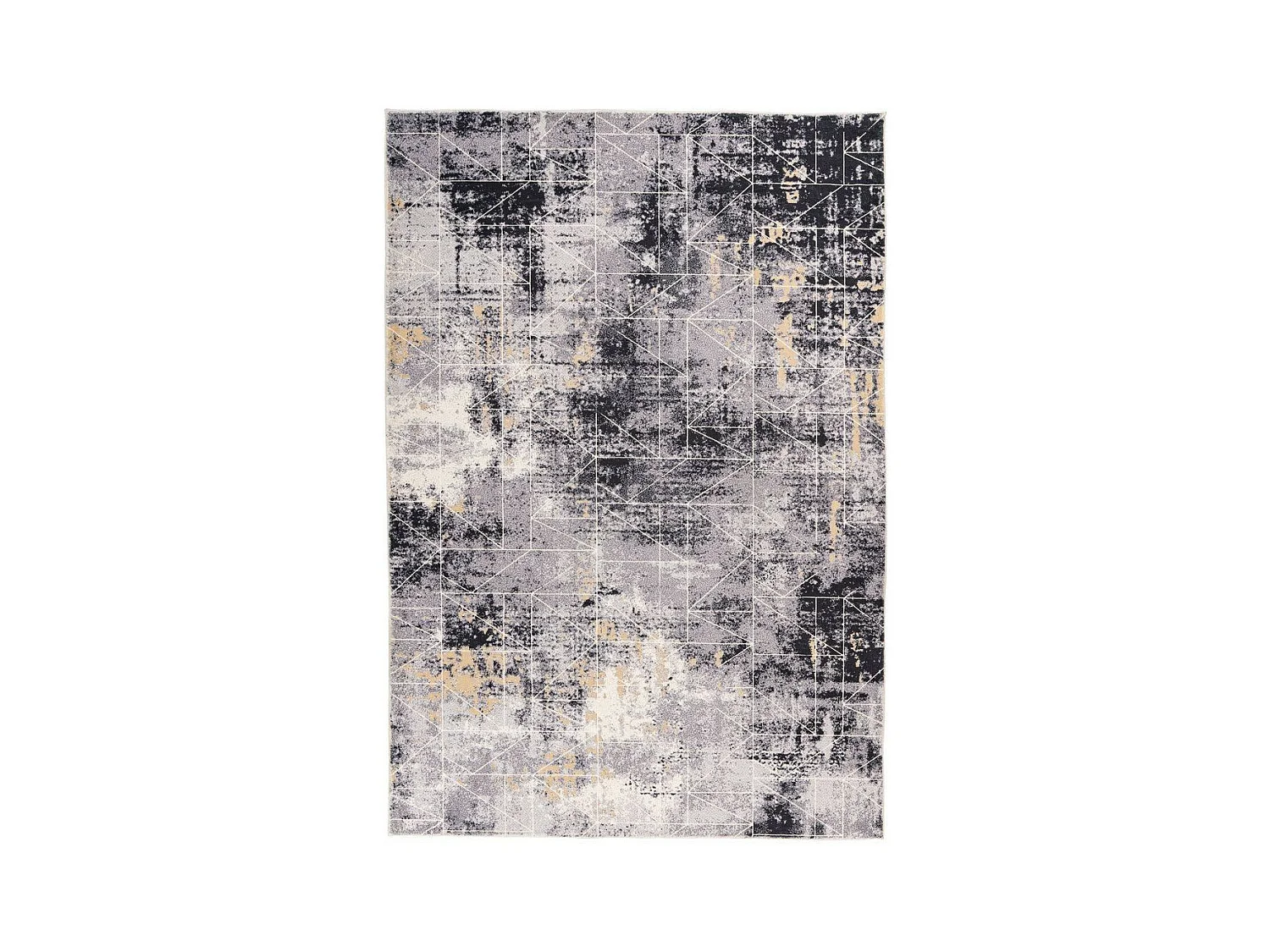 Tapis Imprimé Tissé à la Main "Piedmont" Multicolore 80 x 150 cm