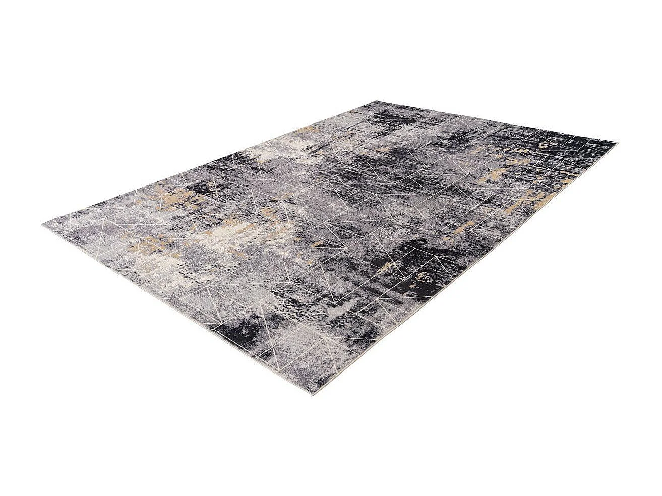 Tapis Imprimé Tissé à la Main "Piedmont" Multicolore 80 x 150 cm