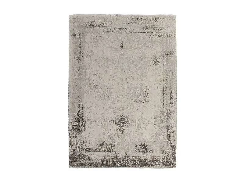 Tapis Vintage Tissé "Nostalgia" Anthracite 120 x 170 cm
