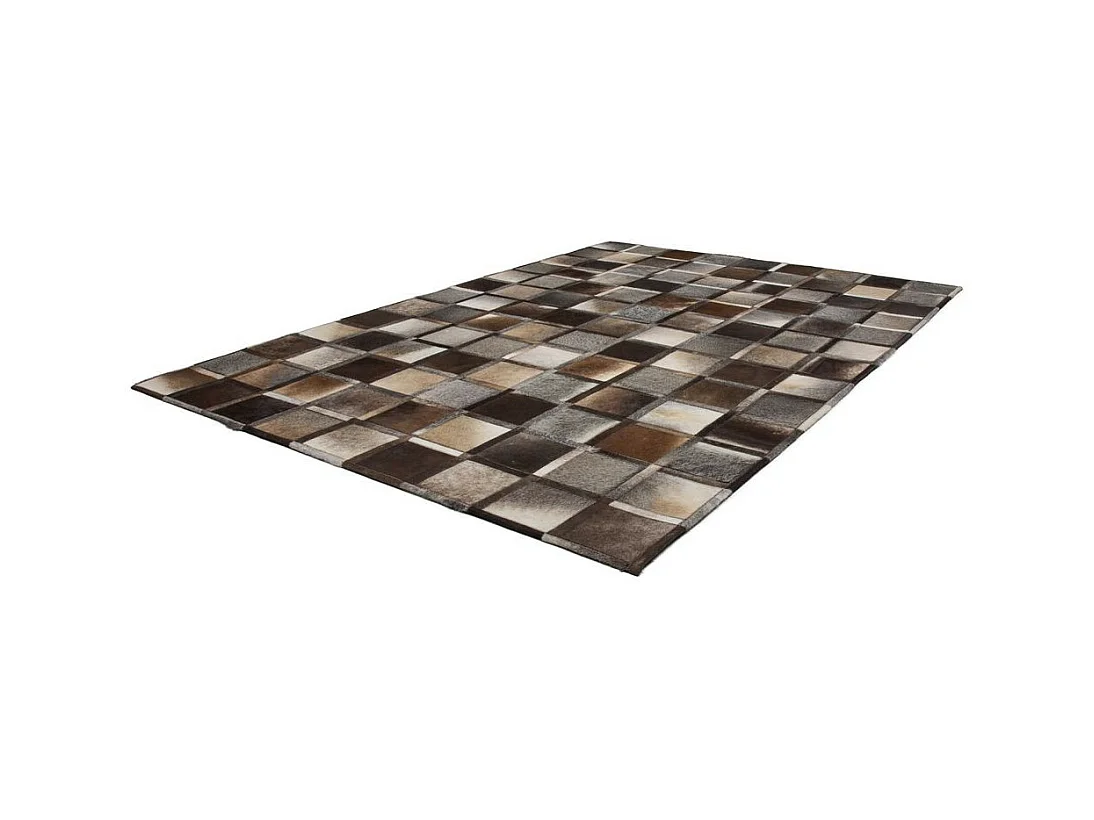 Tapis Mosaïque Tissé Fait Main "Lavish" Gris 160 x 230 cm