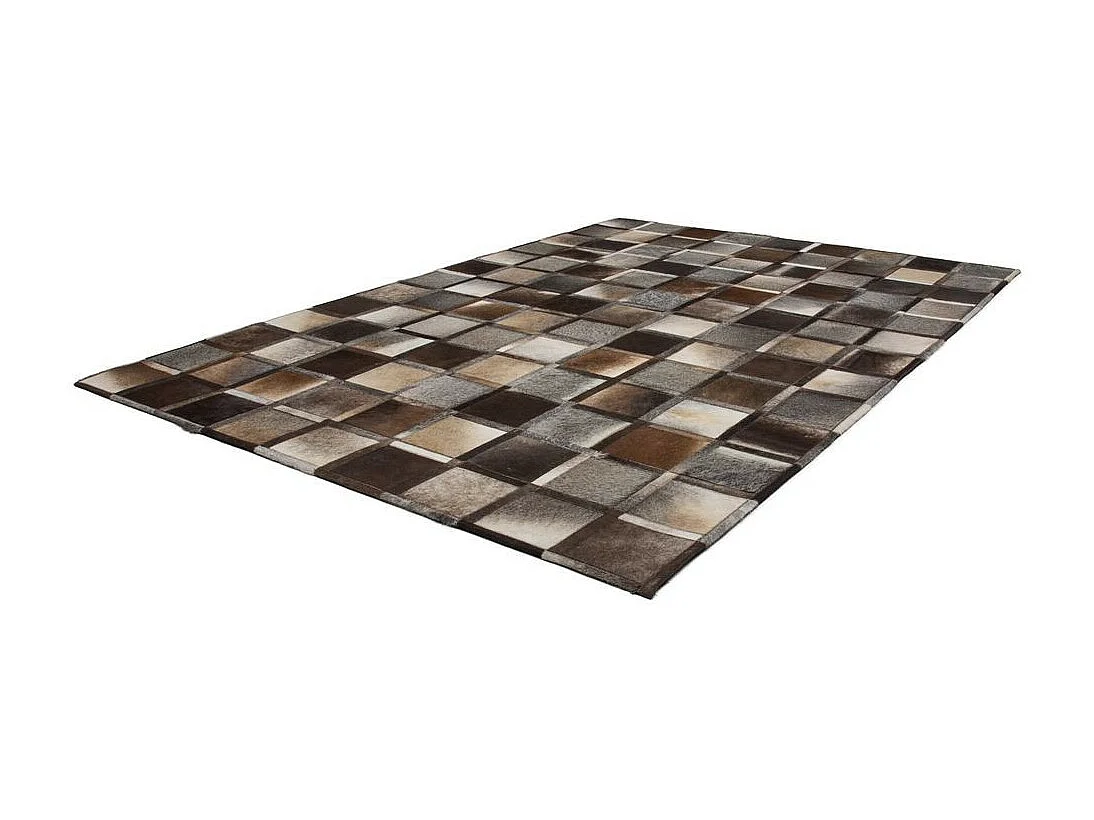 Tapis Mosaïque Tissé Fait Main "Lavish" Gris 160 x 230 cm