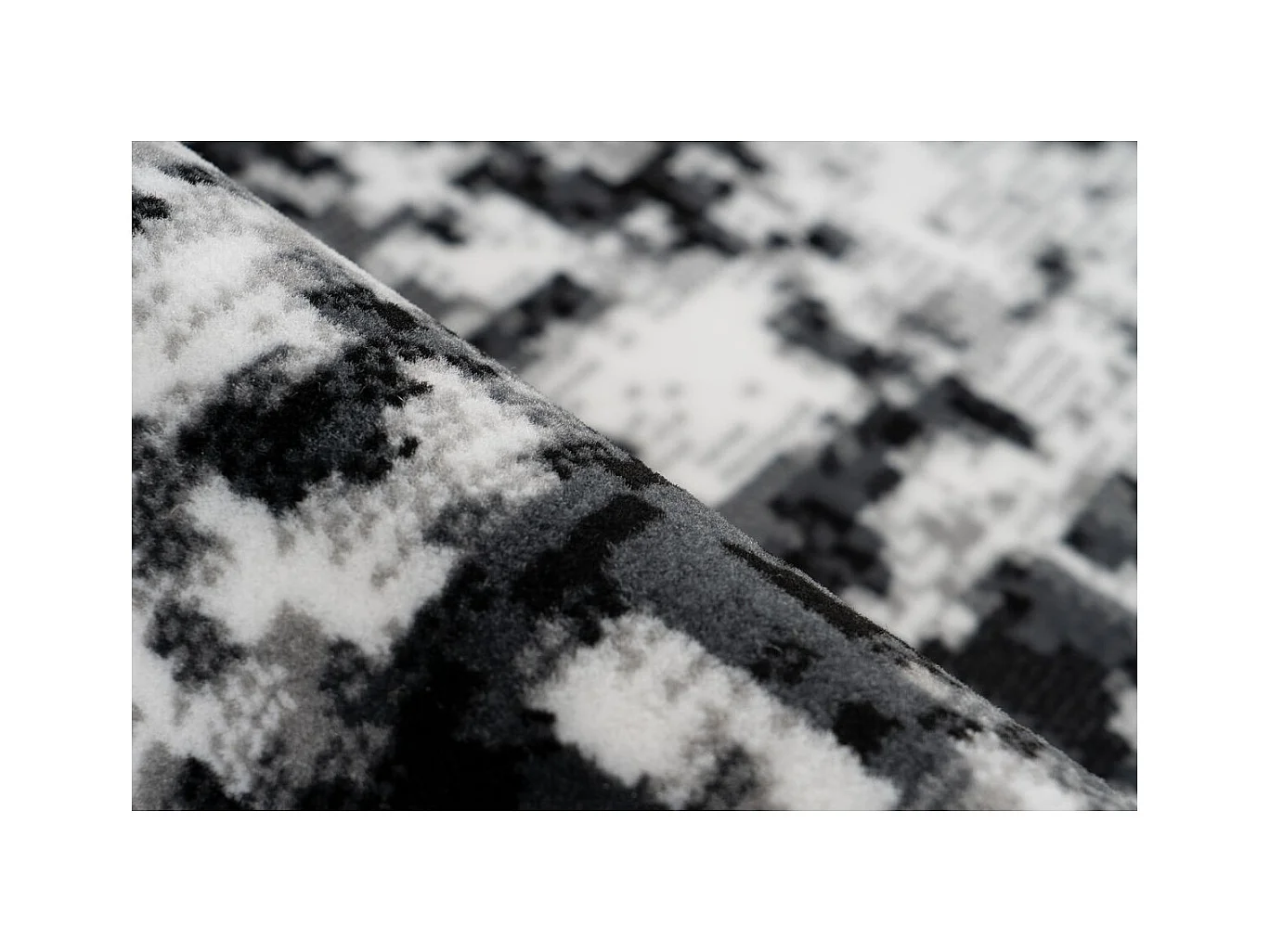 Tapis Vintage à Poils Courts "Esperanto VIII" Gris 160 x 230 cm