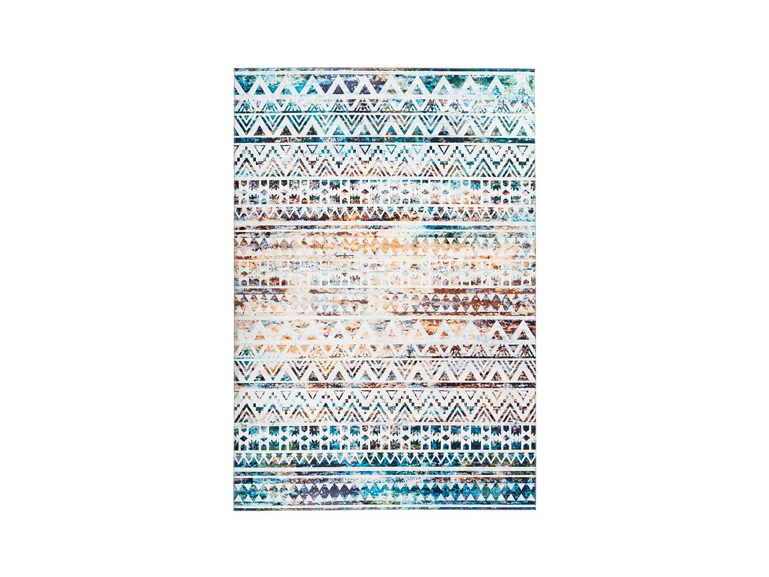 Tapis Ethnique à Poils Courts "Galaxy VIII" Bleu 200 x 290 cm