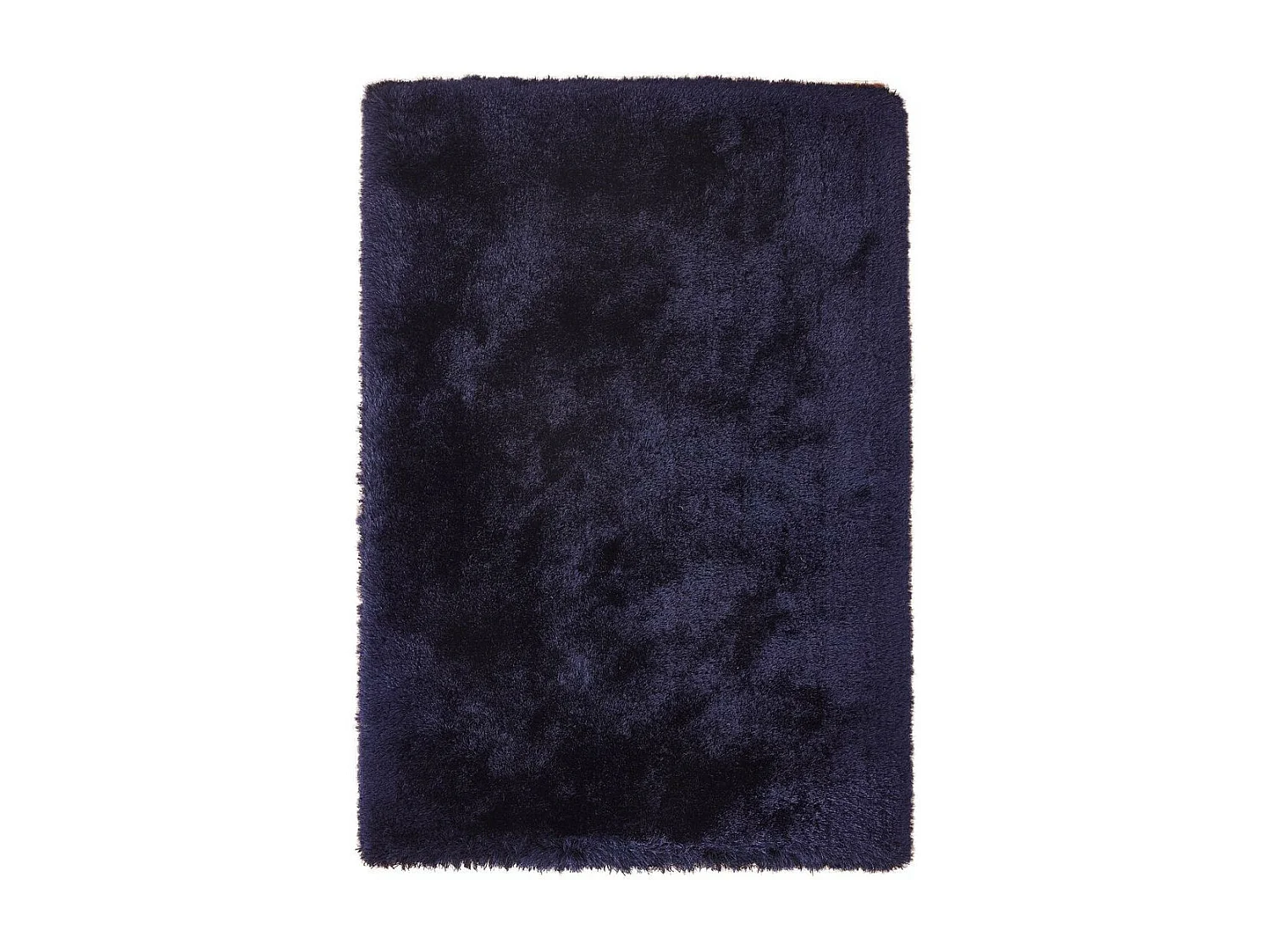 Tapis Shaggy Fait Main "Cosy" Bleu 120 x 170 cm