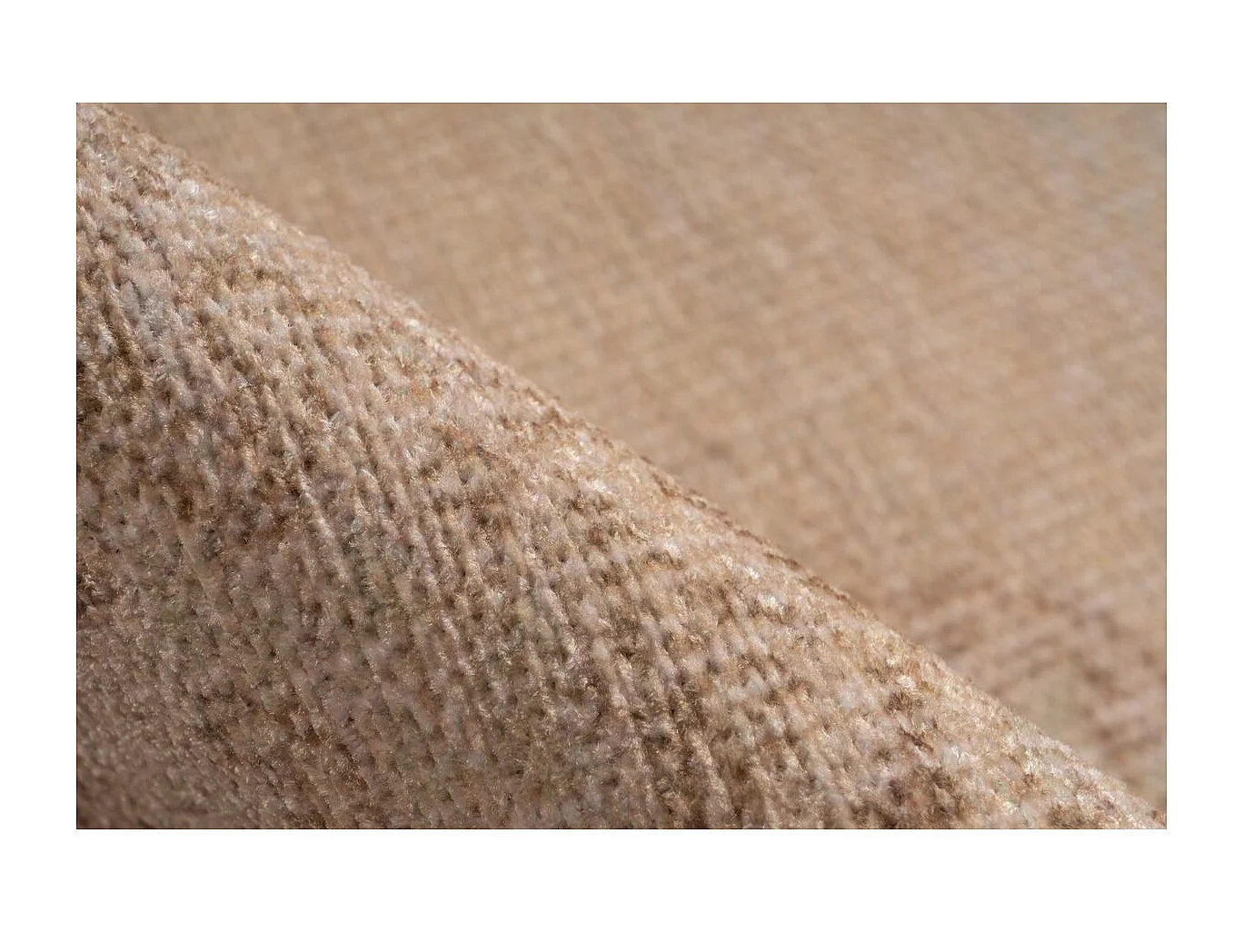 Tapis Vintage à Poils Courts "Toska" Beige 200 x 290 cm