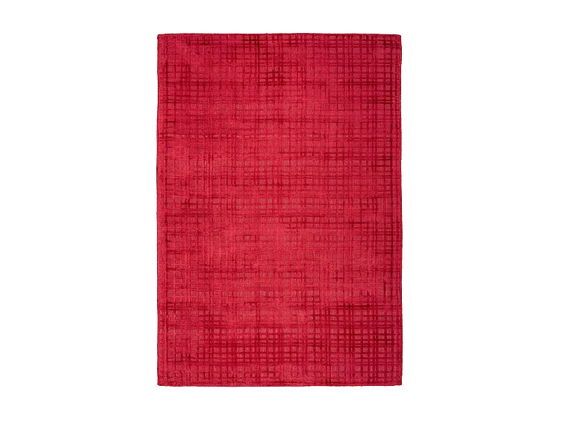 Tapis Tissé à la Main "Karma" Rouge Cerise 80 x 150 cm