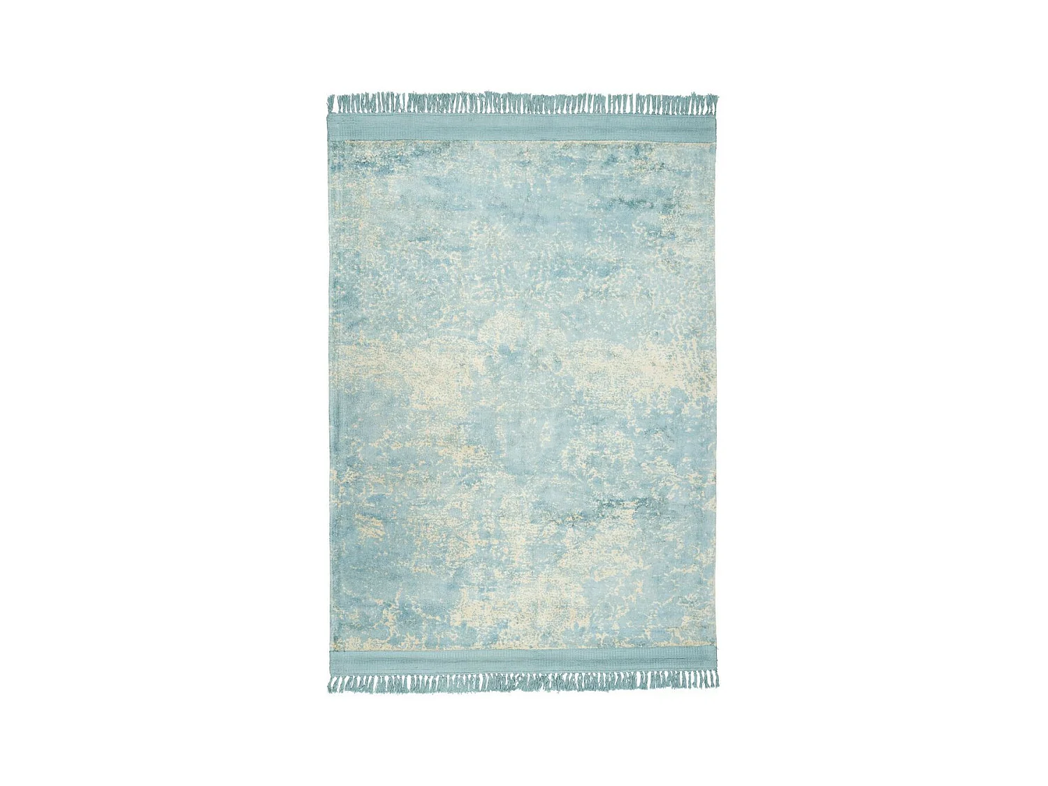 Tapis Tissé à la Main Imprimé "Dolce Vita" Bleu 120 x 170 cm
