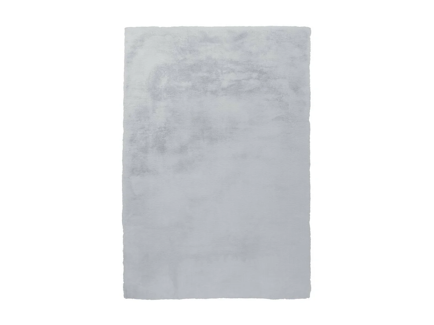 Tapis Tufté à la Main à Poils Longs "Rabbit" Bleu Gris 160 x 230 cm