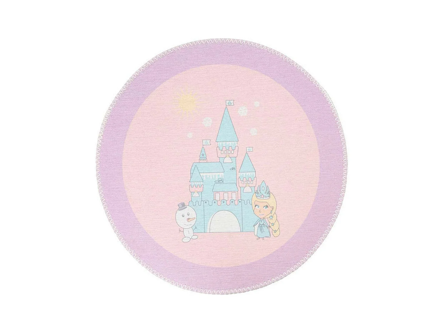 Tapis Enfant Imprimé "Playground II" 160cm Violet