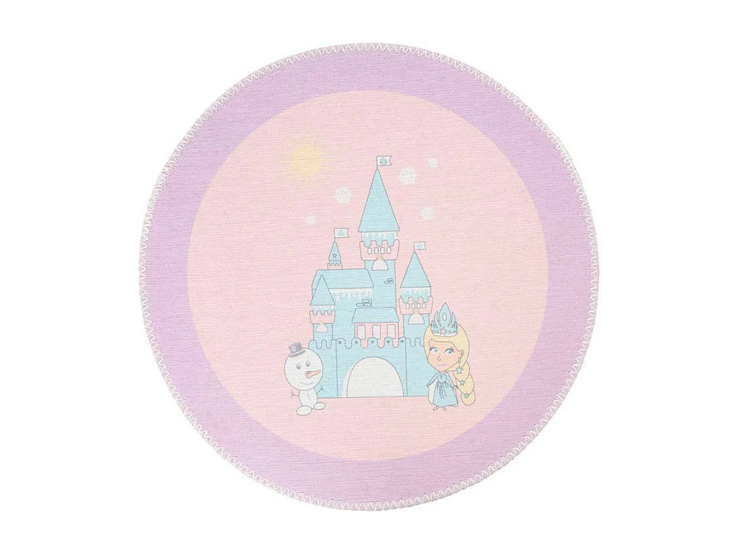 Tapis Enfant Imprimé "Playground II" 160cm Violet