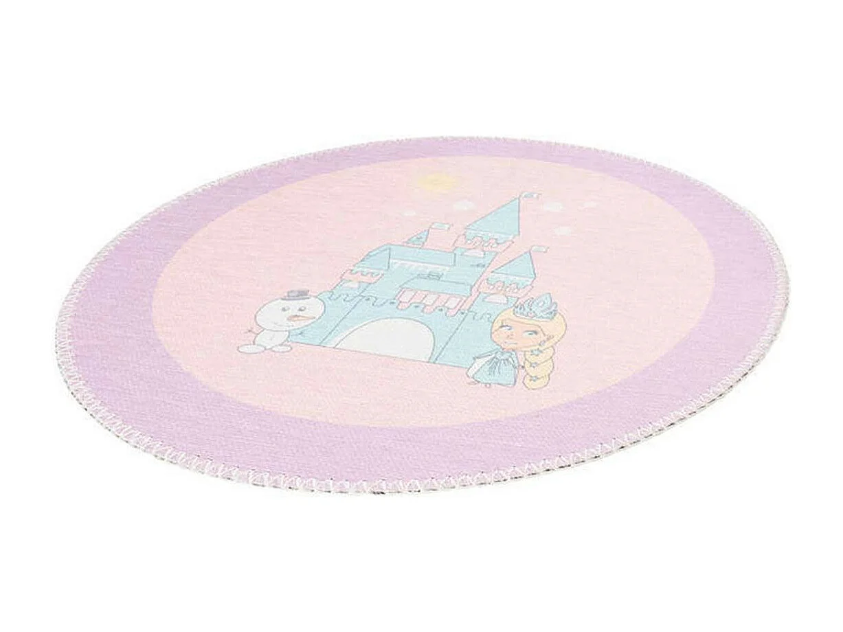 Tapis Enfant Imprimé "Playground II" 160cm Violet