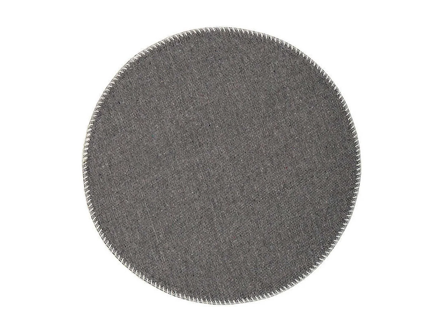 Tapis Rond Enfant Imprimé "Bambini" 160cm Orange