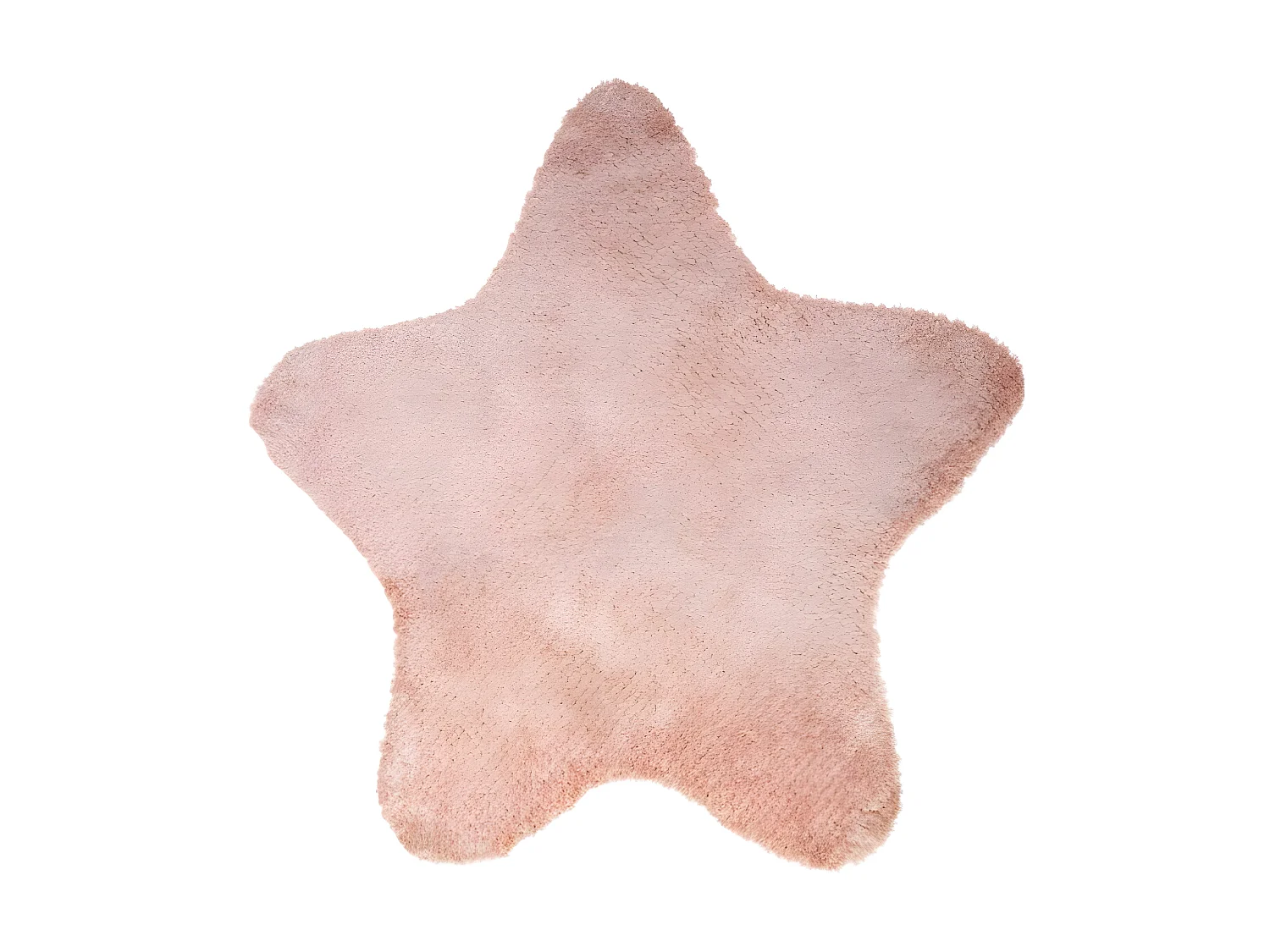 Tapis Déco pour Enfant "Étoile" 80cm Rose