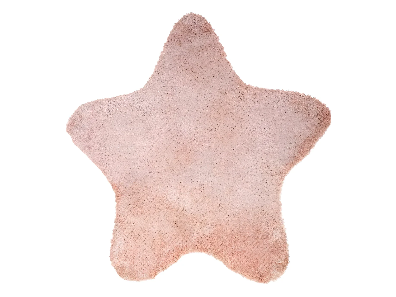 Tapis Déco pour Enfant "Étoile" 80cm Rose