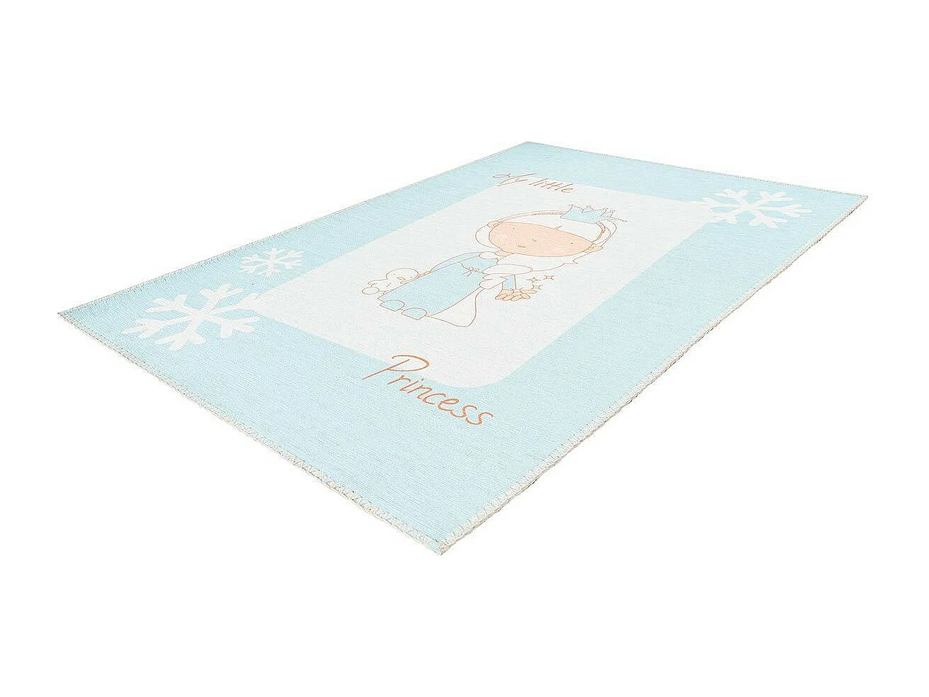 Tapis Enfant Imprimé "Bambini II" Menthe 120 x 180 cm