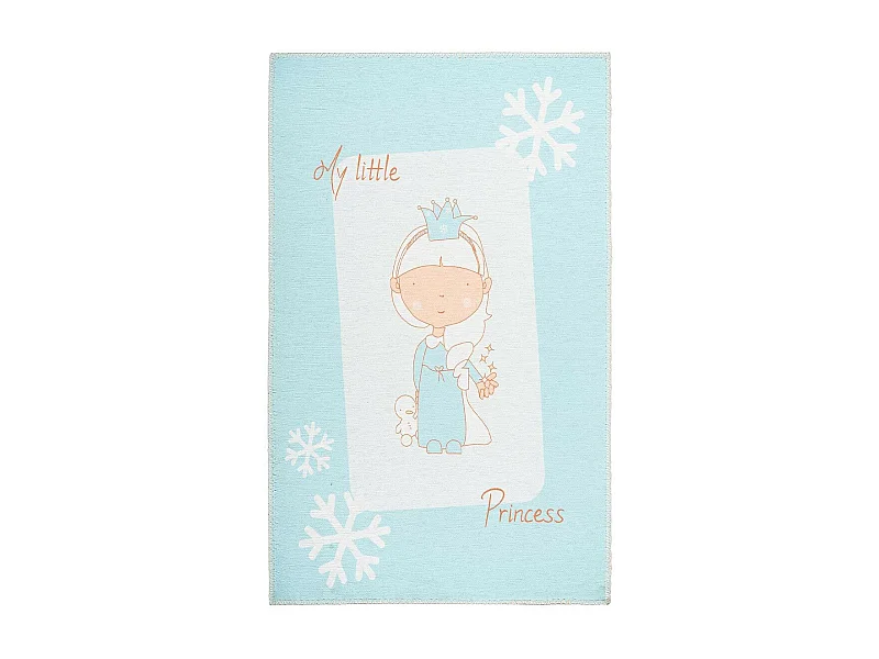 Tapis Enfant Imprimé "Bambini II" Menthe 120 x 180 cm