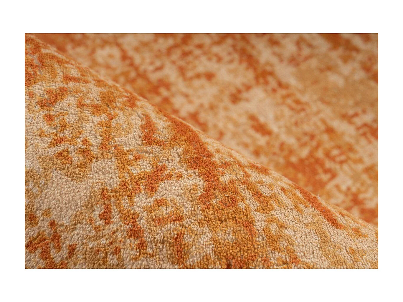 Tapis Vintage Tissé à la Main "Piemont" Sable 80 x 150 cm