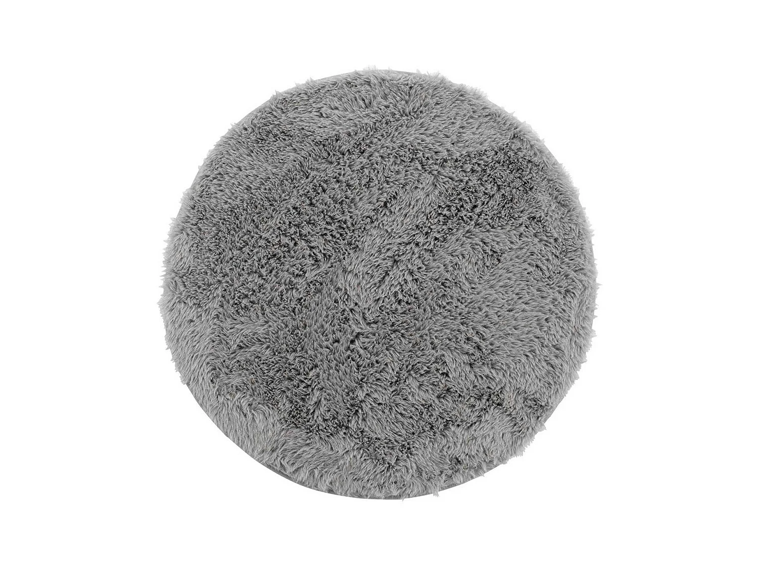 Tapis Imitation Fourrure Enfant "Queeny" 90cm Gris
