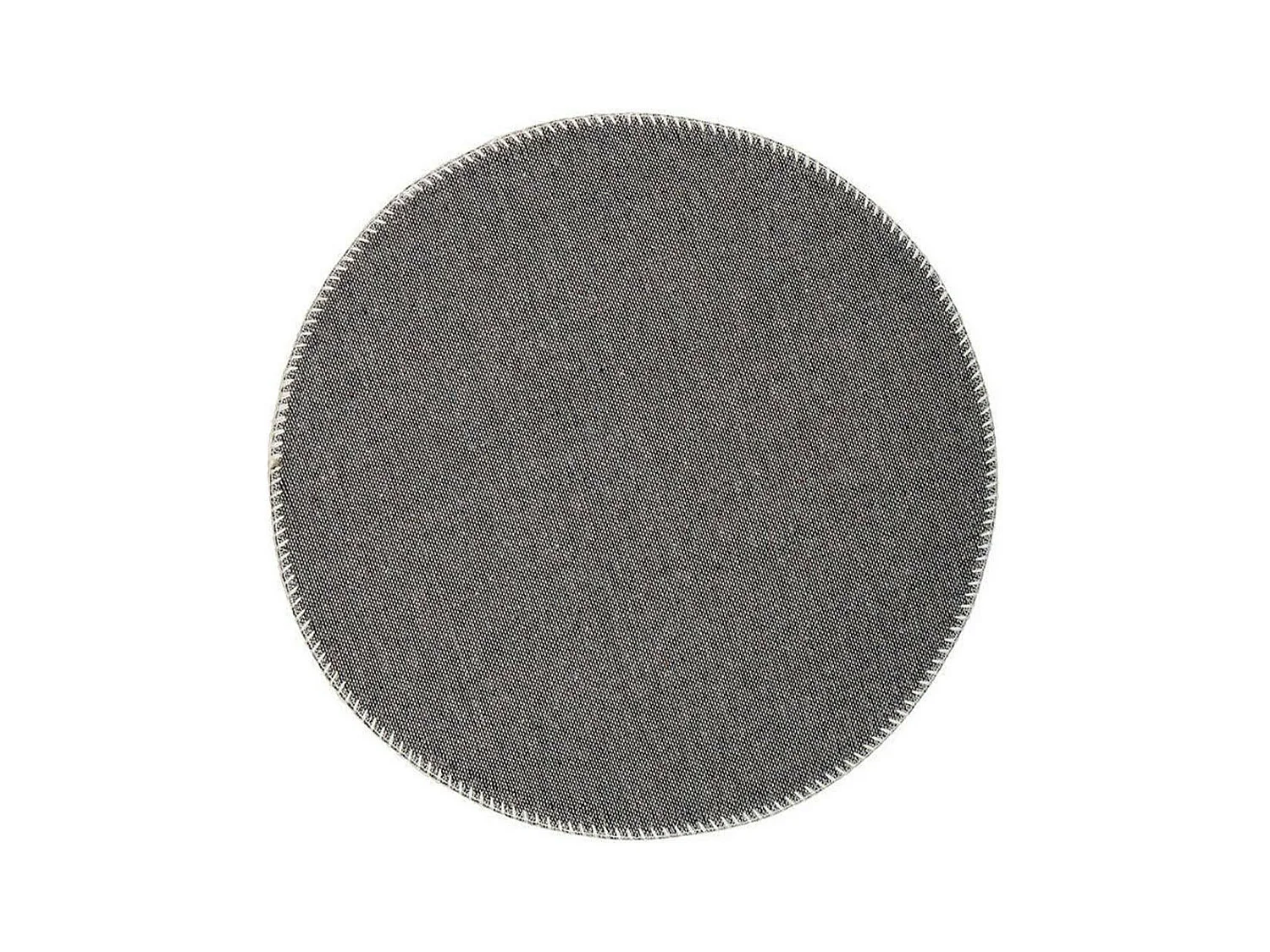 Tapis Rond Enfant Imprimé "Bambini III" 160cm Gris