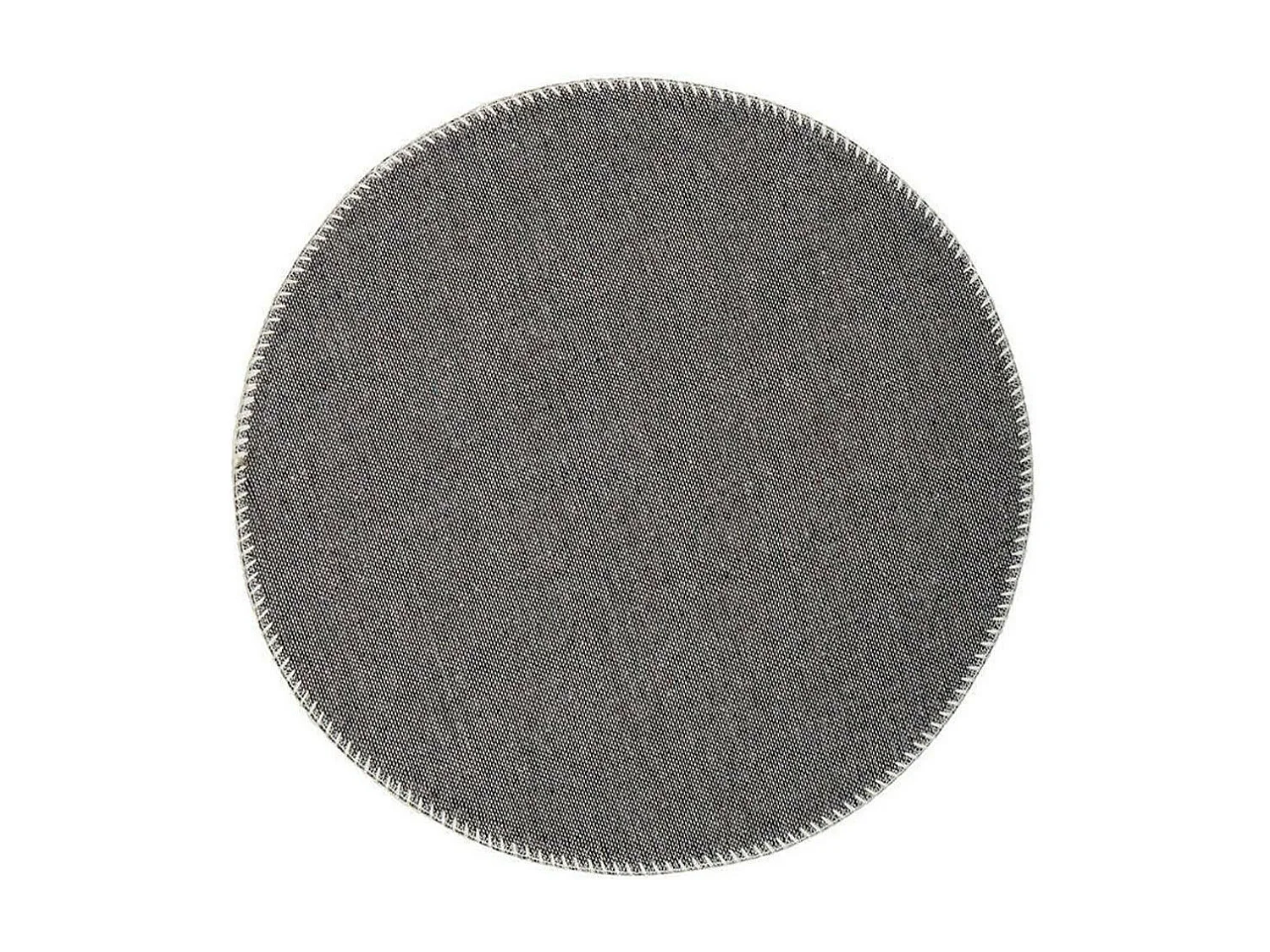 Tapis Rond Enfant Imprimé "Bambini III" 160cm Gris