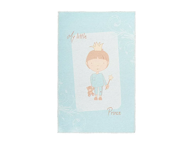 Tapis Enfant Imprimé "Bambini V" Menthe 120 x 180 cm