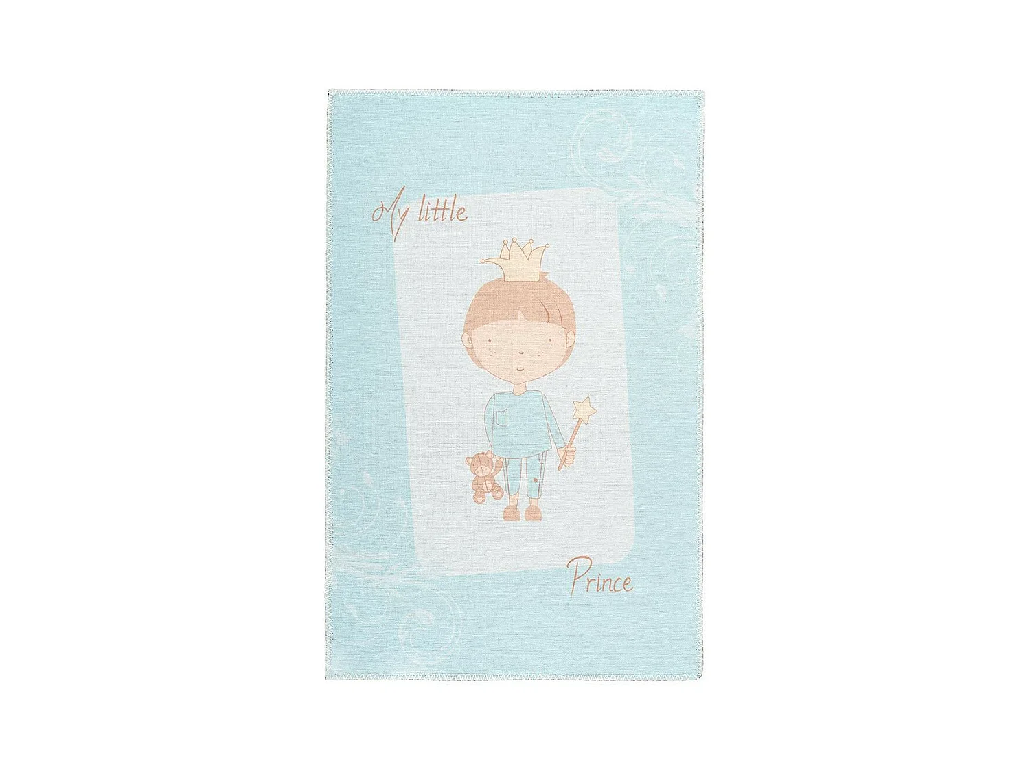 Tapis Enfant Imprimé "Bambini V" Menthe 120 x 180 cm
