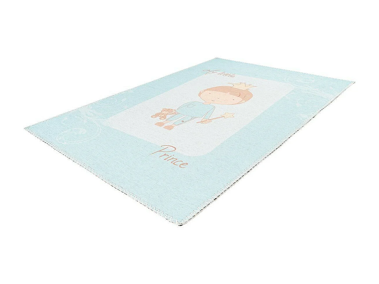 Tapis Enfant Imprimé "Bambini V" Menthe 120 x 180 cm