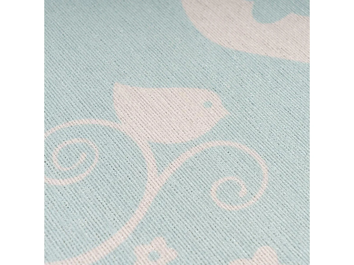 Tapis Enfant Imprimé "Bambini VII" Menthe 120 x 180 cm