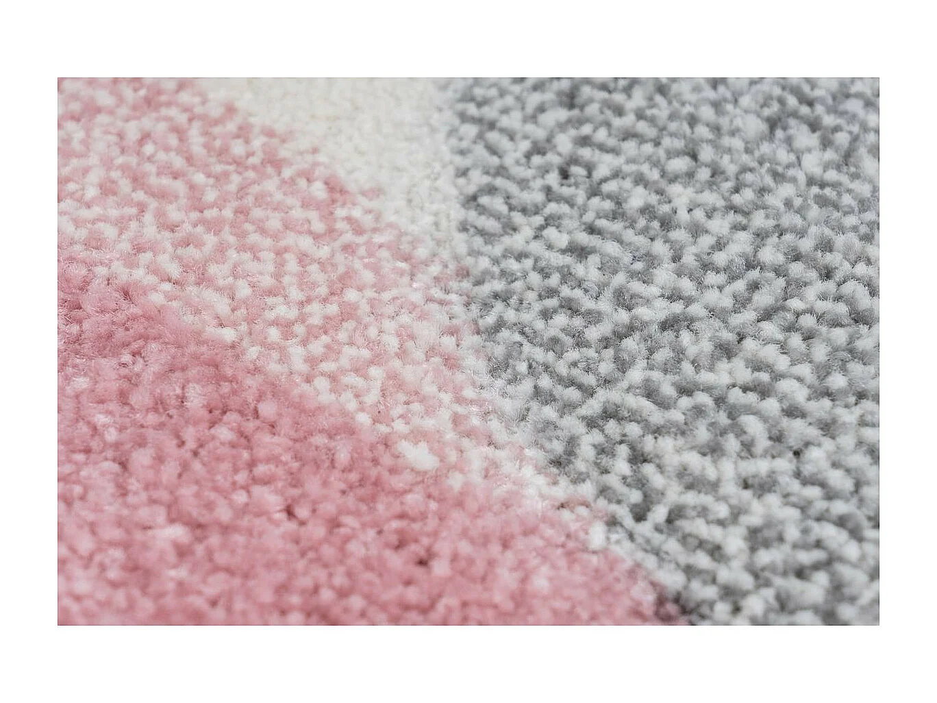 Tapis de Chambre Enfant Licorne "Mitchell" Rose 120 x 170 cm