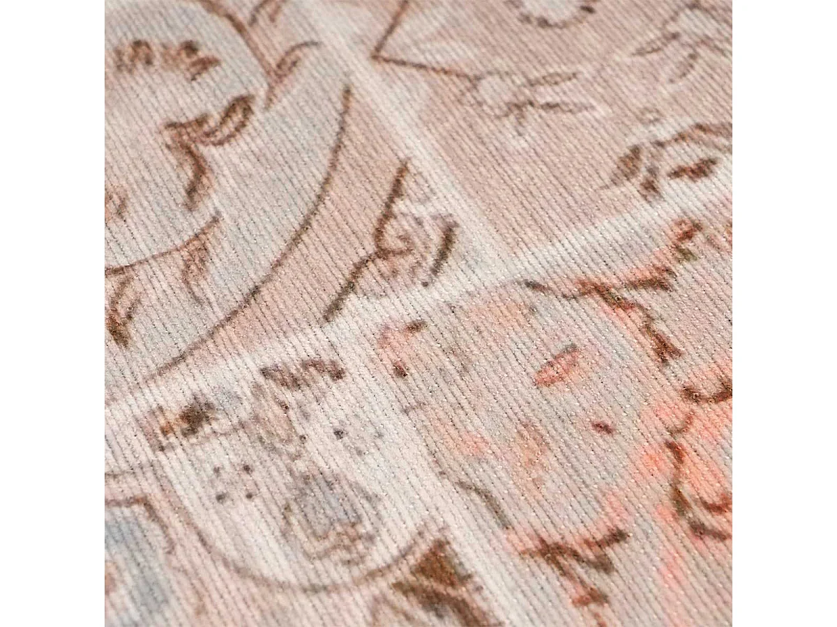 Tapis Tissé Imprimé Vintage "Peron II" Multicolore 120 x 180 cm