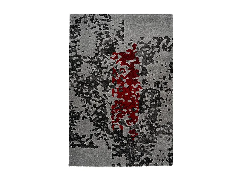 Tapis Vintage à Poils Courts "Broadway VII" Gris 120 x 170 cm