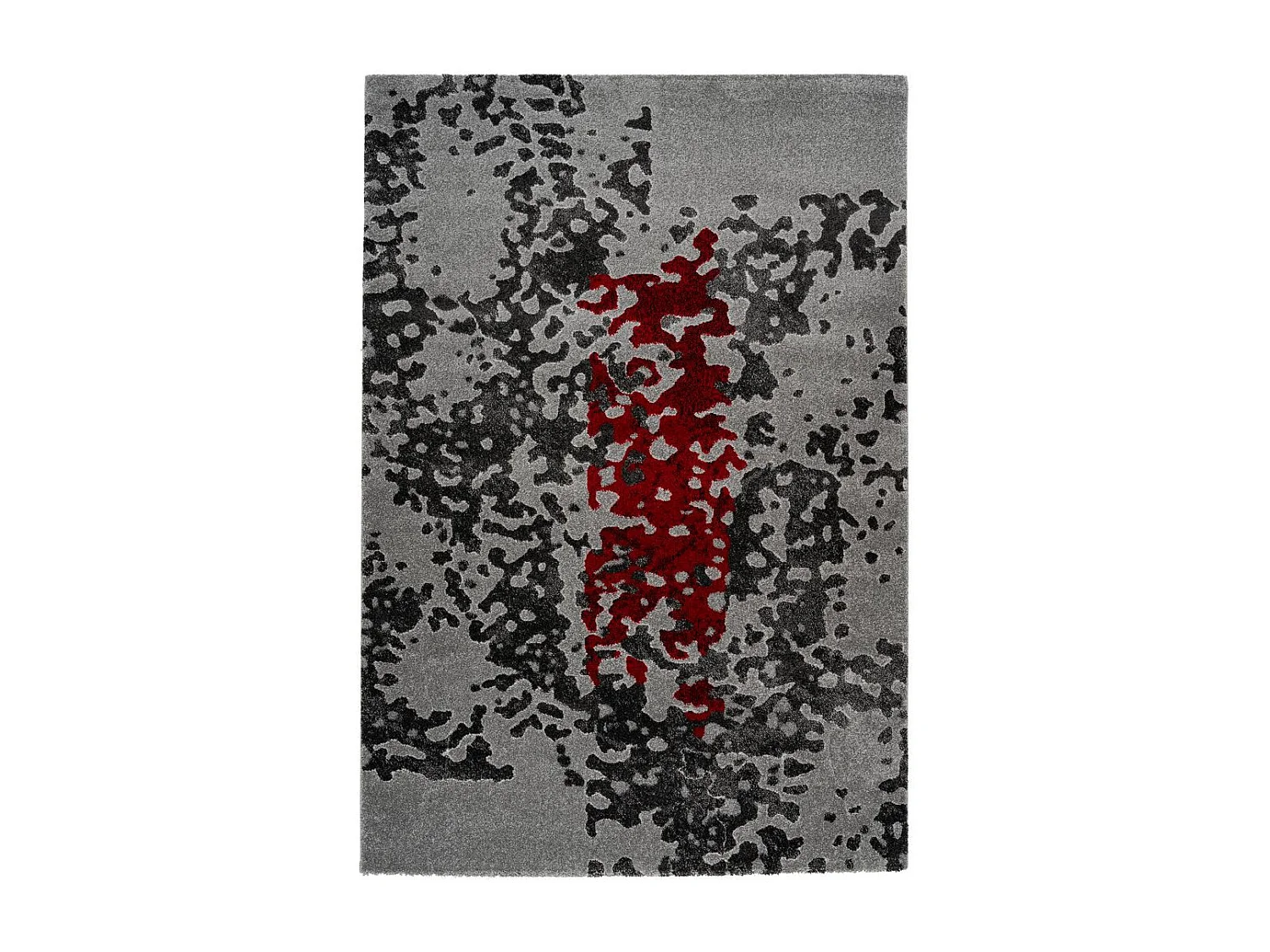 Tapis Vintage à Poils Courts "Broadway VII" Gris 120 x 170 cm