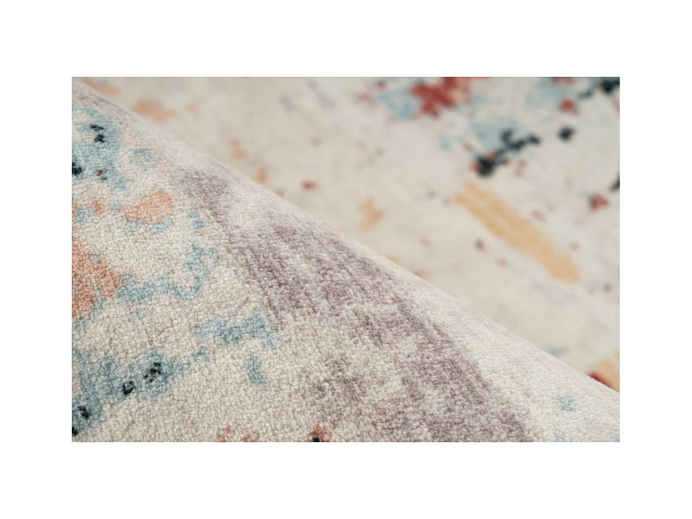 Tapis Vintage Tissé à la Main "Piedmont" Multicolore 200 x 290 cm