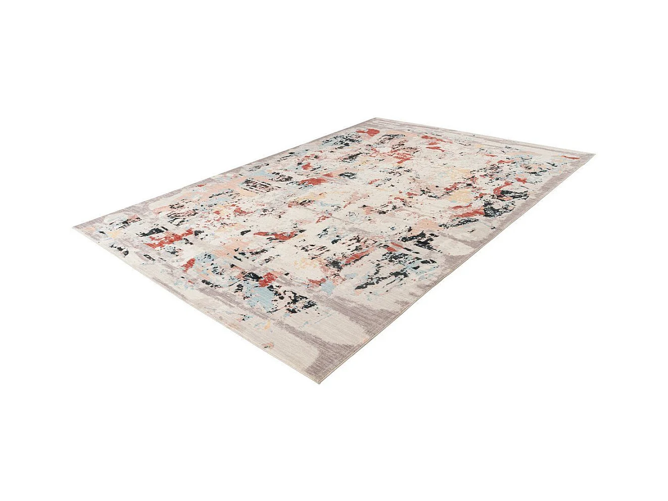 Tapis Vintage Tissé à la Main "Piedmont" Multicolore 200 x 290 cm