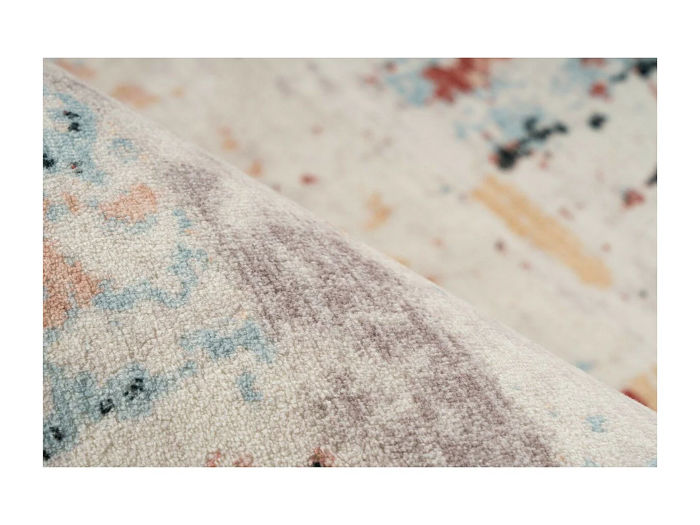 Tapis Vintage Tissé à la Main "Piedmont" Multicolore 200 x 290 cm