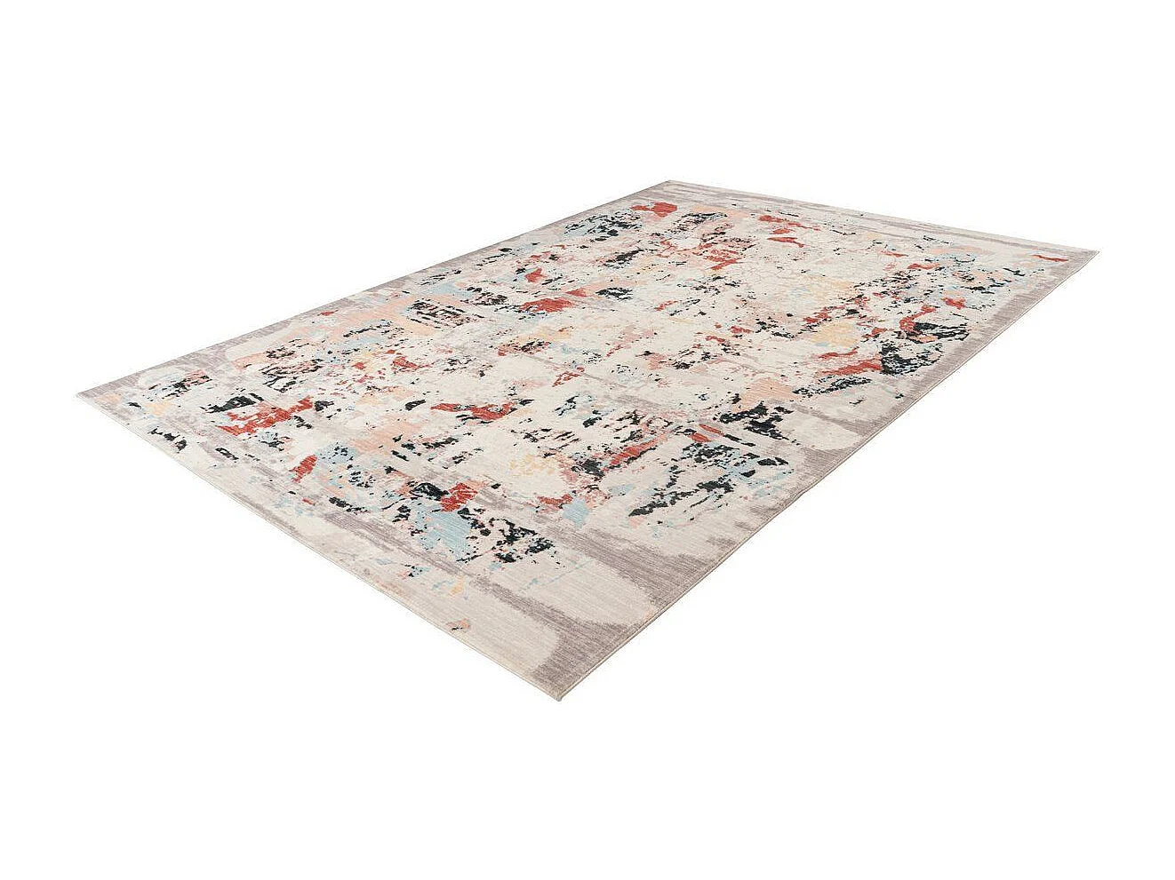 Tapis Vintage Tissé à la Main "Piedmont" Multicolore 200 x 290 cm