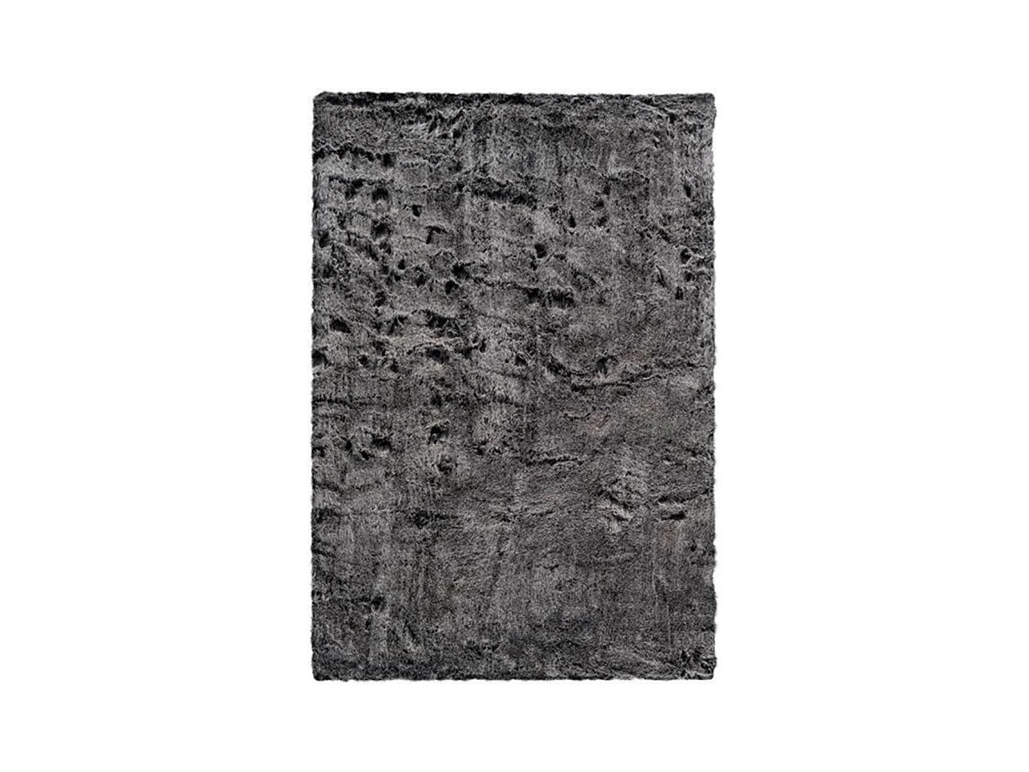 Tapis Imitation Fourrure à Poils Longs "Tender" Anthracite 80 x 150 cm