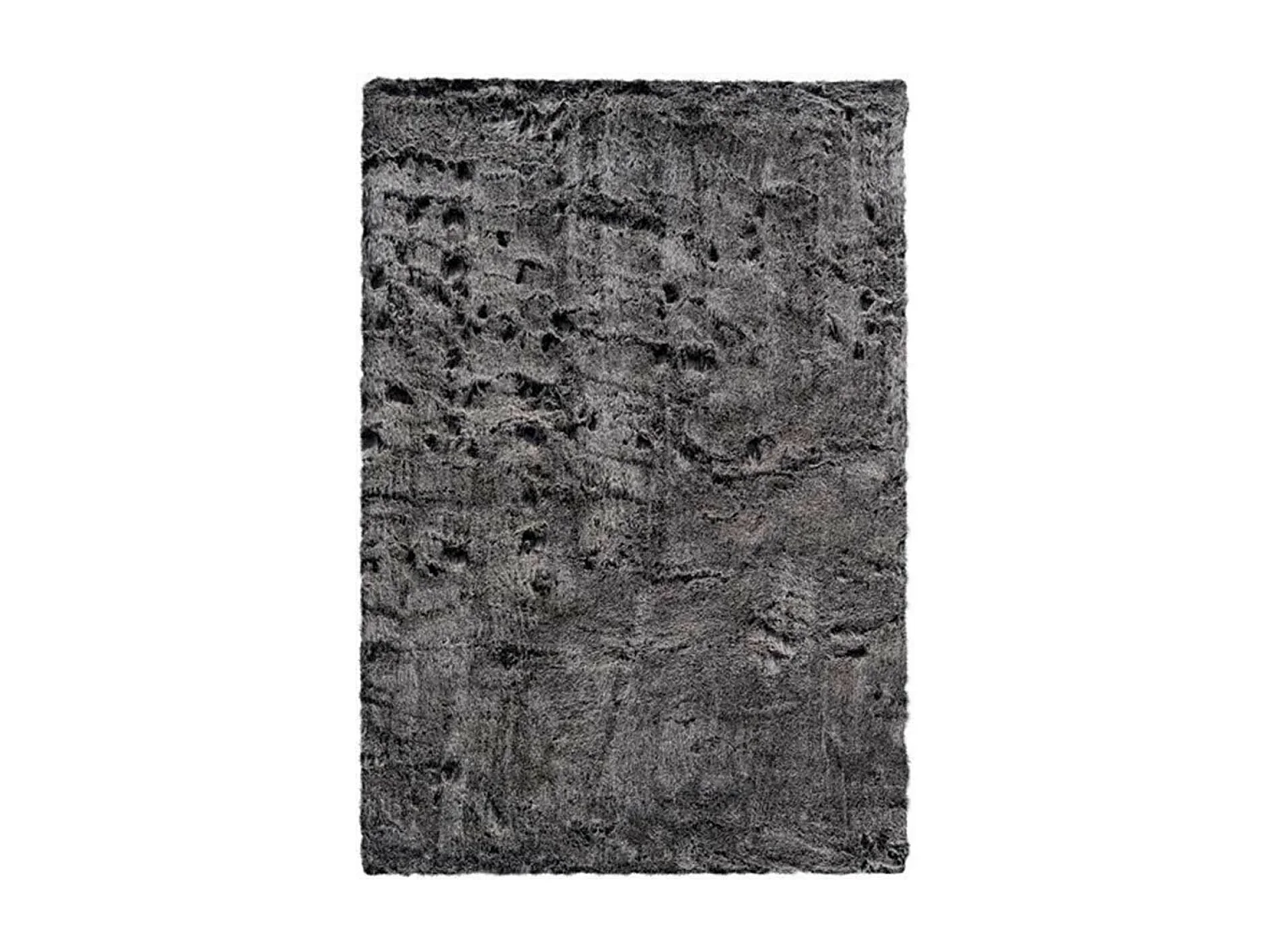 Tapis Imitation Fourrure à Poils Longs "Tender" Anthracite 80 x 150 cm