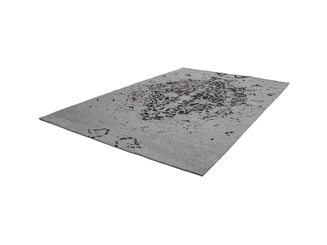 Tapis à Poils Courts Fait Main "Ballerina" Gris 80 x 150 cm