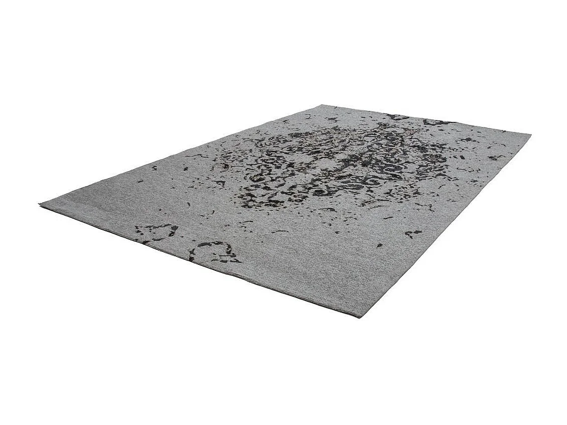 Tapis à Poils Courts Fait Main "Ballerina" Gris 80 x 150 cm