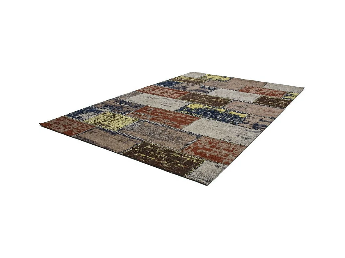 Tapis Patchwork Fait Main "Ballerina" Multicolore 80 x 150 cm