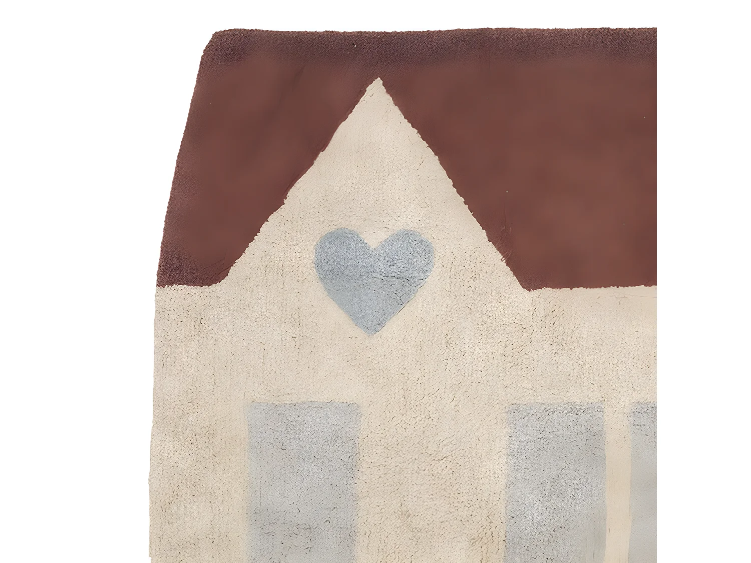 Tapis Tufté Enfant "Campagne" 100x150cm Naturel